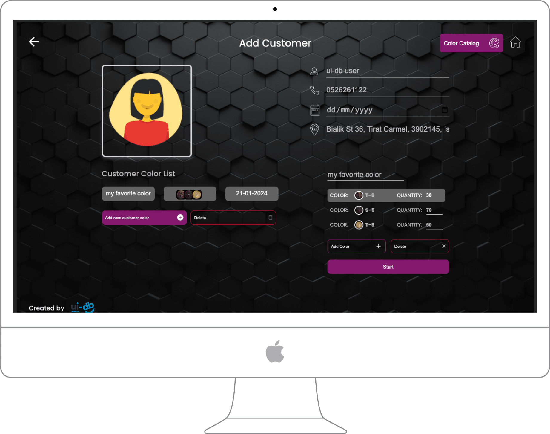 אפיינו, עיצבנו ופיתחנו את מערכת Mixmatch Color – סקירת הפרויקט