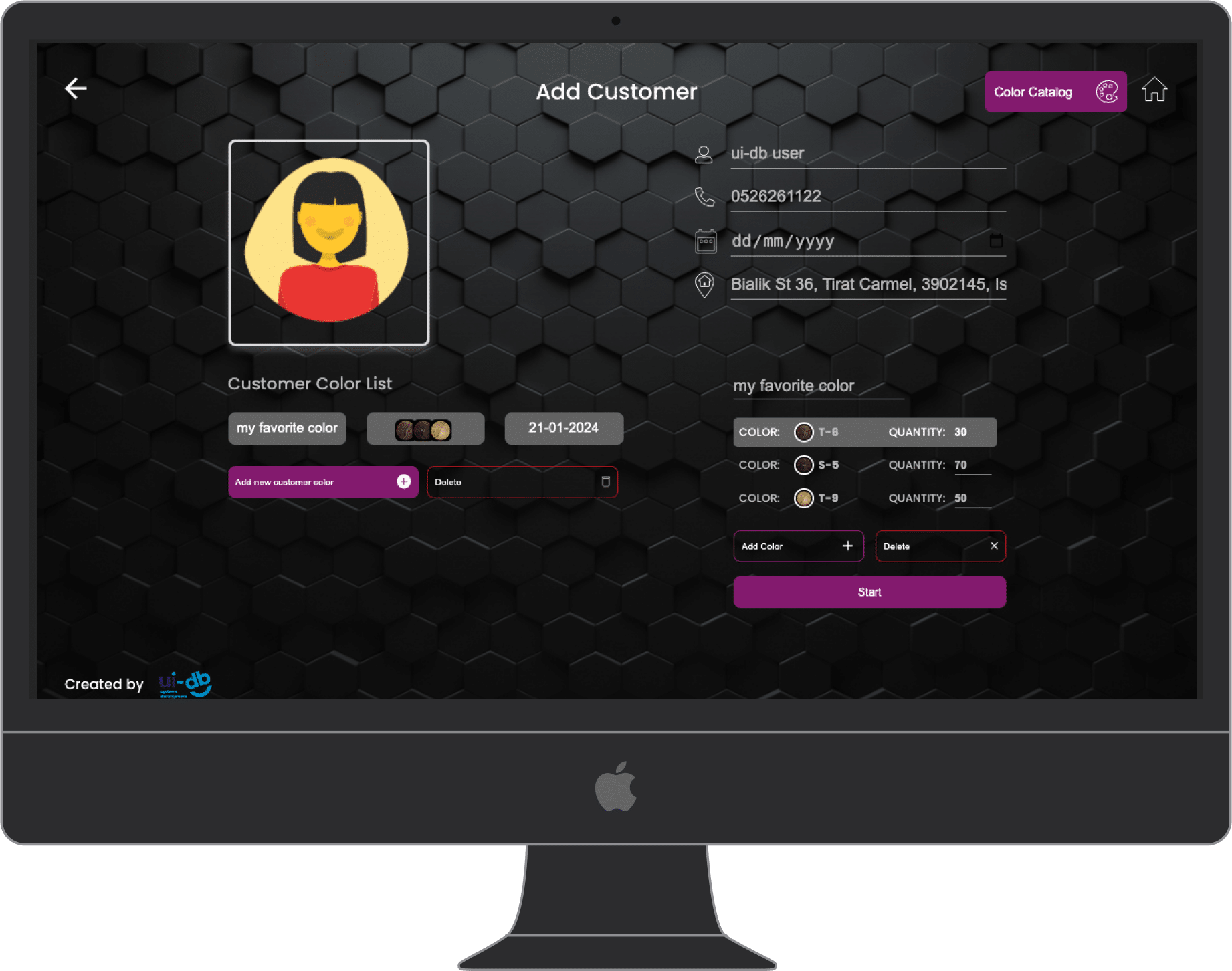 אפיינו, עיצבנו ופיתחנו את מערכת Mixmatch Color – מטרה ופתרון