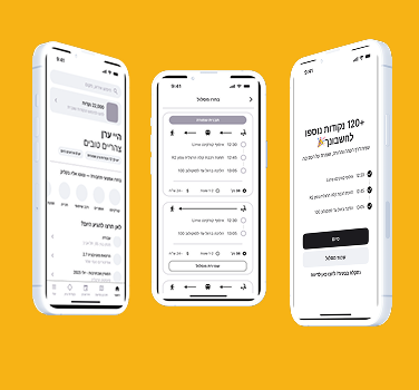 ui-db אפיינו, עיצבנו ופיתחנו את הרצליה בתנועה